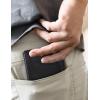 image:imageSteve Madden Mens Rfid Trifold Wallet With Id WindowBlack Smooth Grain