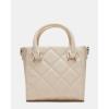 image:imageSteve Madden Womens Steve Madden Bbabi Quilted Top Handle CrossbodyTimeless Taupe