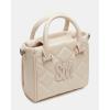 image:imageSteve Madden Womens Steve Madden Bbabi Quilted Top Handle CrossbodyTimeless Taupe