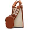 image:imageSteve Madden Womens Steve Madden Bwebber Small Canvas CrossbodyWhiskey Spice