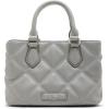 image:imageSteve Madden Womens Steve Madden Mickey Quilted Top Handle CrossbodyLight Grey