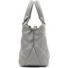 image:imageSteve Madden Womens Steve Madden Mickey Quilted Top Handle CrossbodyLight Grey