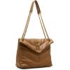 image:imageSteve Madden womens Steve Madden Britta Chevron Quilt Shoulder BagCognac
