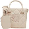 image:imageSteve Madden Womens Steve Madden Bbabi Quilted Top Handle CrossbodyTimeless Taupe