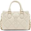 image:imageSteve Madden Womens Steve Madden Mickey Quilted Top Handle CrossbodyIvory