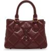 image:imageSteve Madden Womens Steve Madden Mickey Quilted Top Handle CrossbodyWine