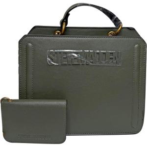 image:imageSteve Madden Womens Steve Madden Bevelyn Convertible Crossbody BagCrossbodyDark Green