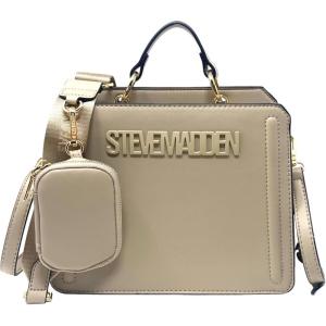 image:imageSteve Madden Womens Steve Madden Bevelyn Convertible Crossbody BagCrossbodyTimeless Taupe