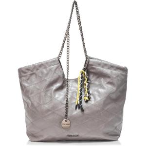 image:imageSteve Madden Womens Steve Madden Bkenz Patent Quilted ToteGravity Grey
