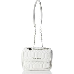 image:imageSteve Madden Womens Steve Madden Bniles Quilted Flap CrossbodyChalk