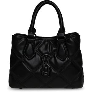 image:imageSteve Madden Womens Steve Madden Mickey Quilted SatchelBlack