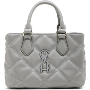 image:imageSteve Madden Womens Steve Madden Mickey Quilted Top Handle CrossbodyLight Grey