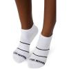 image:imageSTEVE MADDEN WOMENS 6PK SOLID MESH ARCH POP STRIPE LOW CUT HALF CUSHION WHITE VALUE PACK OF 6 SOCK SIZE 910 SHOE SIZE 510