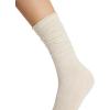 image:imageSteve Madden Womens 2Pk Rib Slouch Sock Oatmeal Heather 911