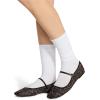 image:imageSteve Madden Womens 2Pk Rib Slouch Sock White 911