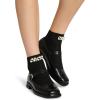 image:imageSteve Madden Womens 2pk Cpearl Cluster Rib AnkletBlack Multi