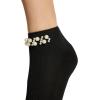 image:imageSteve Madden Womens 2pk Cpearl Cluster Rib AnkletBlack Multi