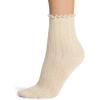 image:imageSteve Madden Womens 3pk Chainstitch Rib Shortie CrewOatmeal Heather