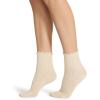 image:imageSteve Madden Womens 3pk Chainstitch Rib Shortie CrewOatmeal Heather