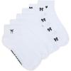 image:imageSTEVE MADDEN Womens 6Pk Bow Embroidery Athletic Quarter White 911