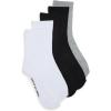 image:imageSteve Madden Womens 5Pk Athleisure Shortie Crew White Grey Black 911
