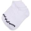 image:imageSteve Madden Womens 6pk Solid Mesh Arch Low Cut Half CushionWhite