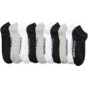 image:imageSteve Madden Womens Low Cut Socks 10 Pairs  Athletic Comfy Breathable Sports Socks with Fun Patterns BlackGreyWhite
