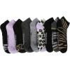 image:imageSteve Madden Womens Low Cut Socks 10 Pairs  Athletic Comfy Breathable Sports Socks with Fun Patterns Grey Multi