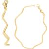 image:imageZig Zag Hoop Earrings