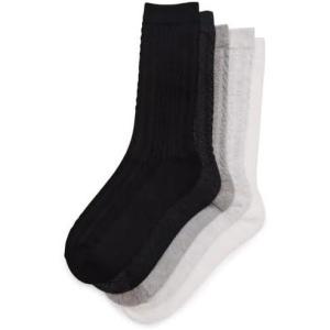 image:imageSTEVE MADDEN 5PK MIX TEXTURE CREW BLACK MULTI 5PK 911