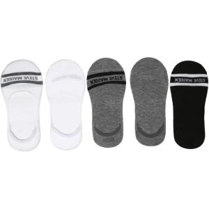 image:imageSteve Madden Mens Comfy Athletic NoShow Invisible Sneaker LinerFooties Socks 5Pack 1013