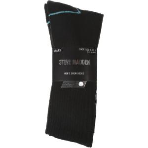image:imageSteve Madden Mens Crew Socks  6 Pack Socks for Men Breathable and Comfortable Fit for Work or Casual Wear