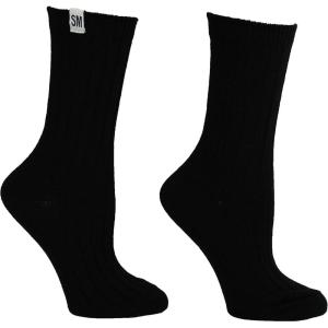 image:imageSteve Madden Womens 2pk Solid Ribbed Boot Socks Sm45284