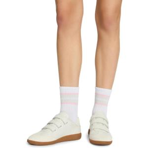 image:imageSteve Madden Womens 5pk Plced Stripe Shortie Crew HcWhite Multi