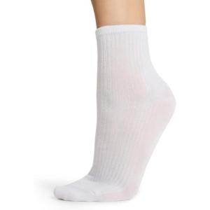 image:imageSteve Madden Womens 6Pk Rib Shortie Crew White 911