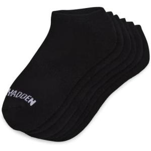 image:imageSteve Madden Womens 6pk Solid Mesh Arch Low Cut Half CushionBlack