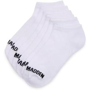 image:imageSteve Madden Womens 6pk Solid Mesh Arch Low Cut Half CushionWhite