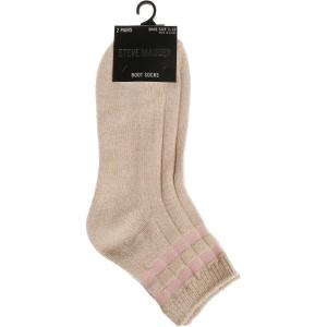 image:imageSteve Madden Womens Cozy and Soft Warm Casual and Fashion Ankle Boot Socks 2Pack Size 911