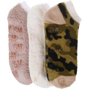 image:imageSteve Madden Womens Low Cut Socks  3 Pairs Lounge Casual Comfy with Gripper Socks