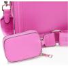 image:imageSteve Madden Womens Steve Madden Bevelyn Convertible Crossbody BagHyper Pink