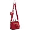 image:imageSteve Madden Womens Steve Madden Bevelyn Utility Pocket Convertible Crossbody BagCrimson Red