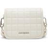 image:imageSteve Madden Womens Steve Madden Carla Mixed Quilt Flap CrossbodyChalk