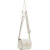 image:imageSteve Madden Womens Steve Madden Carla Mixed Quilt Flap CrossbodyChalk