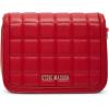 image:imageSteve Madden Womens Steve Madden Carla Mixed Quilt Flap CrossbodyRed