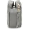 image:imageSteve Madden Womens Steve Madden Daisy Quilted Double Zip CrossbodyLight Grey