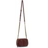 image:imageSteve Madden Womens Steve Madden Daisy Quilted Double Zip CrossbodyWine