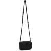 image:imageSteve Madden Womens Steve Madden Daisyr Quilted Double Zip Crossbody With StonesBlack
