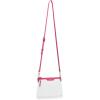 image:imageSteve Madden Womens Steve Madden Dominic Clear Pouch With Card Case Gift SetHot Pink