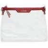 image:imageSteve Madden Womens Steve Madden Dominic Clear Pouch With Card Case Gift SetRed