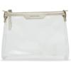 image:imageSteve Madden Womens Steve Madden Dominic Clear Pouch With Card Case Gift SetSilver